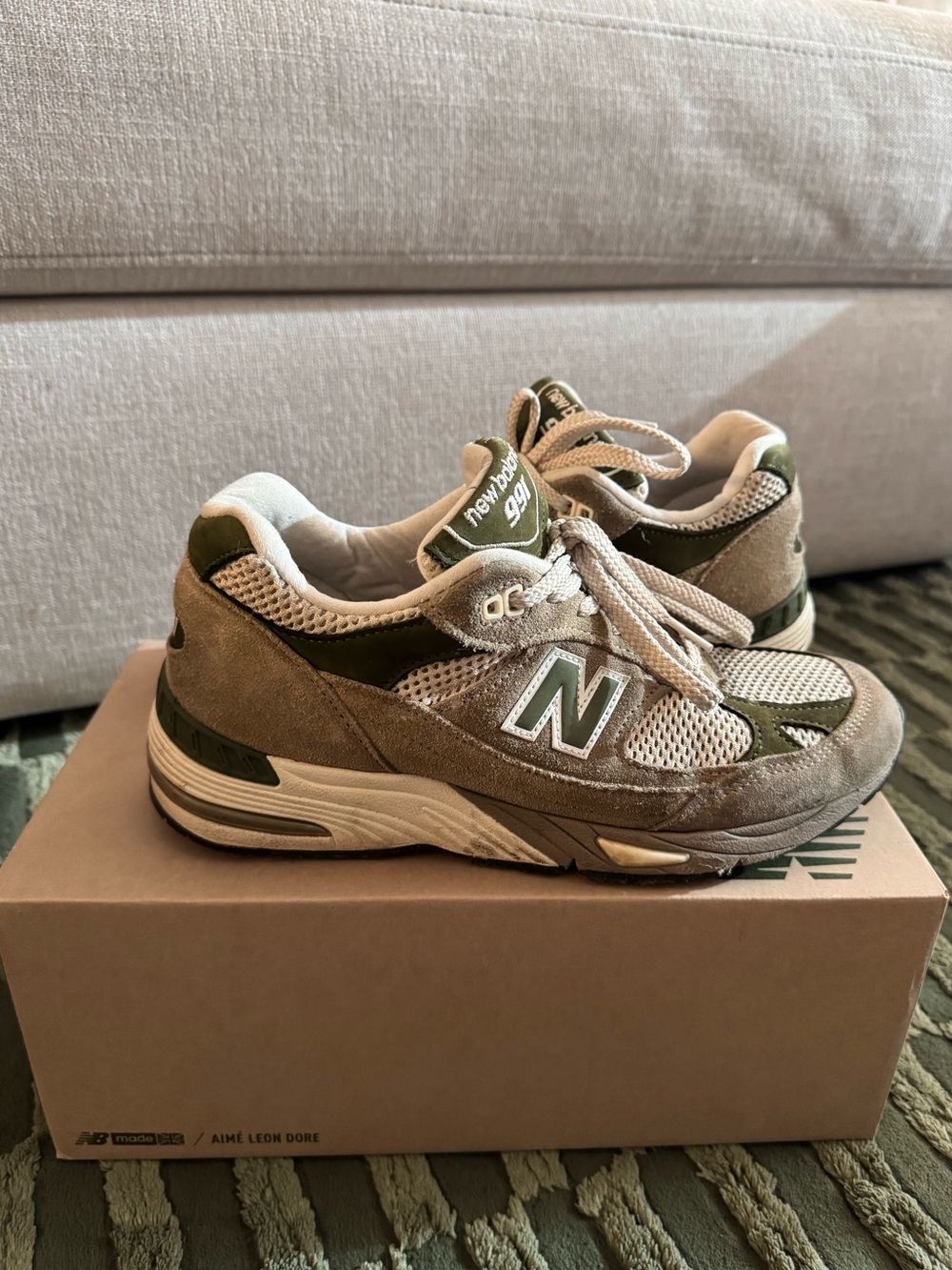 Aime Leon Dore x New Balance 991 Sneakers